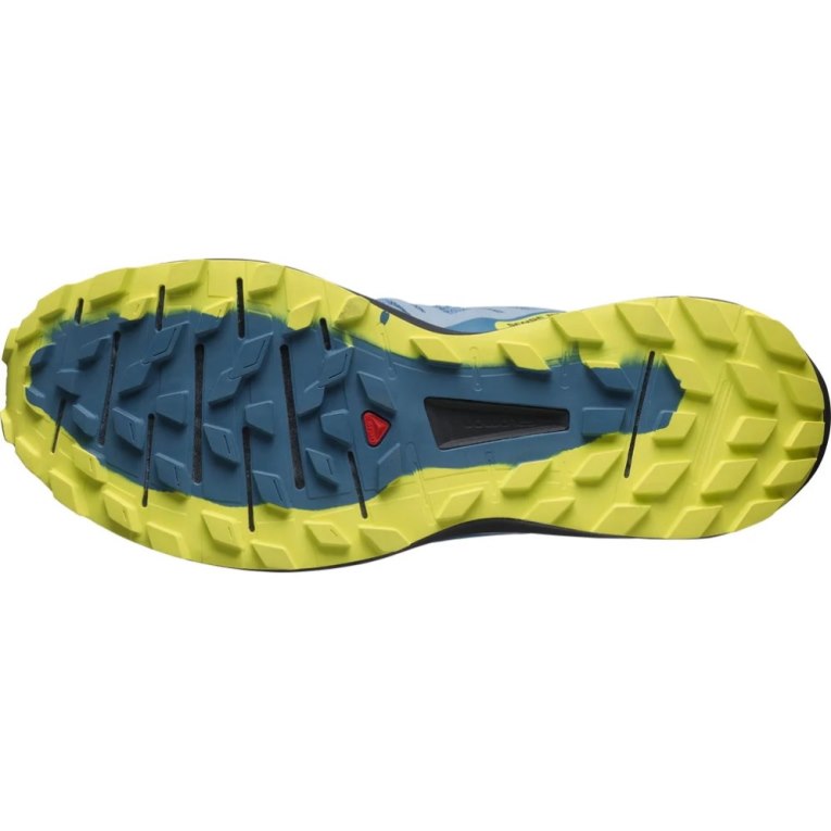 Sapatilhas Trail Running Salomon Sense Ride 4 Masculino Azuis | PT B86290